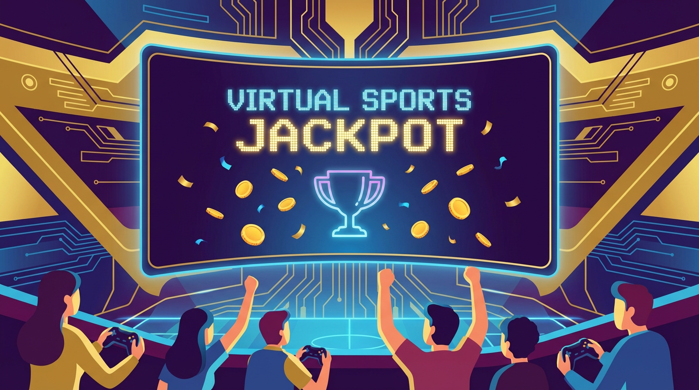 Illustration: virtual games and jackpots at Gursha Bet
