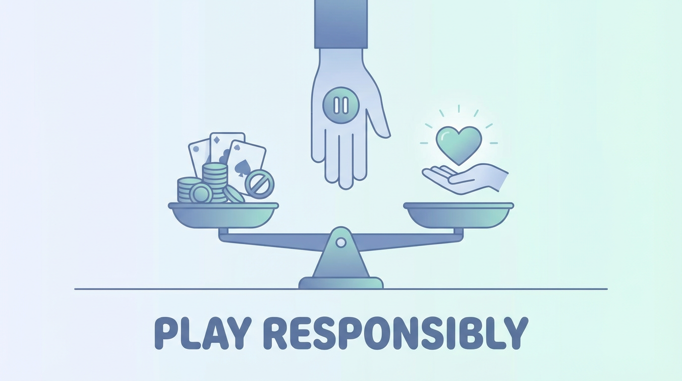 Illustration: safe and responsible betting on Hulusport